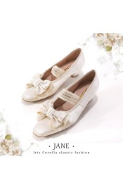 Iris Corolla Jane Mules Shoes III(Reservation/5 Colours/Full Payment Without Shipping)